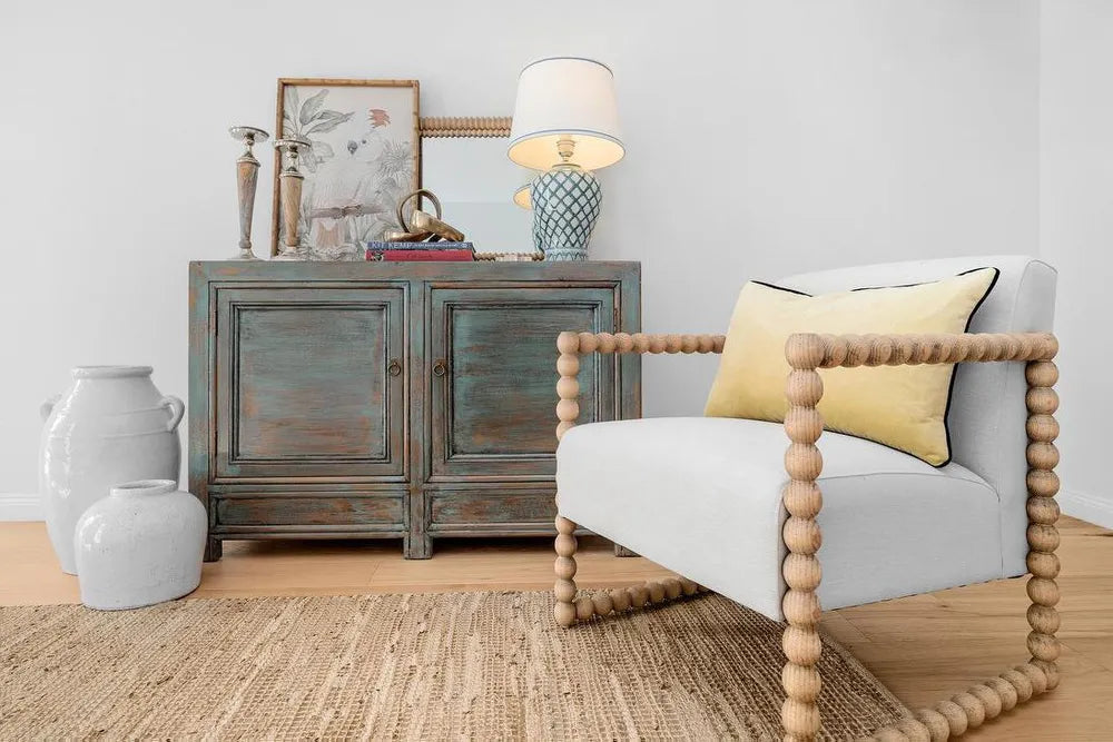 Bobbin Armchair - Natural