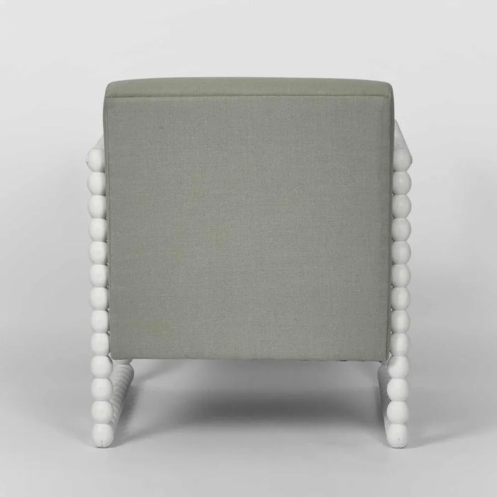 Bobbin Armchair - Seafoam