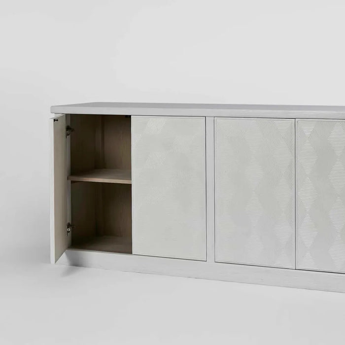 Ville White Timber Sideboard Buffet