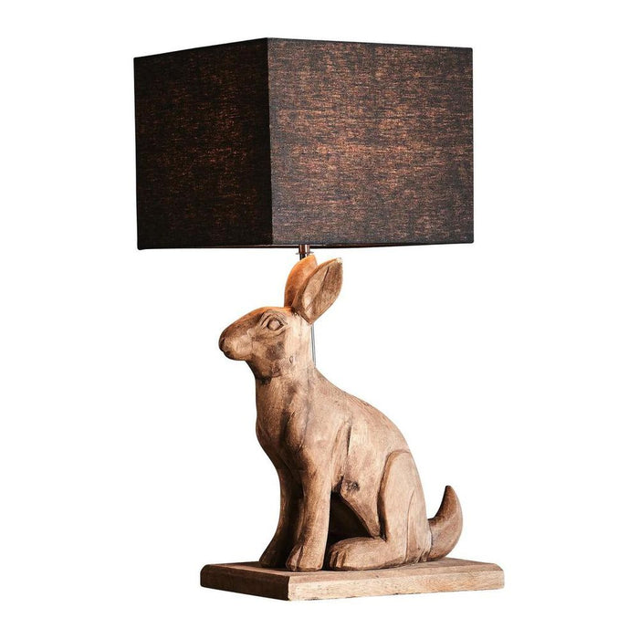 Garfunkel Table Lamp Base Dark Natural- Base Only