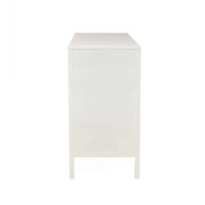 White Santorini Hamptons 6 Drawer Dresser, Sideboard