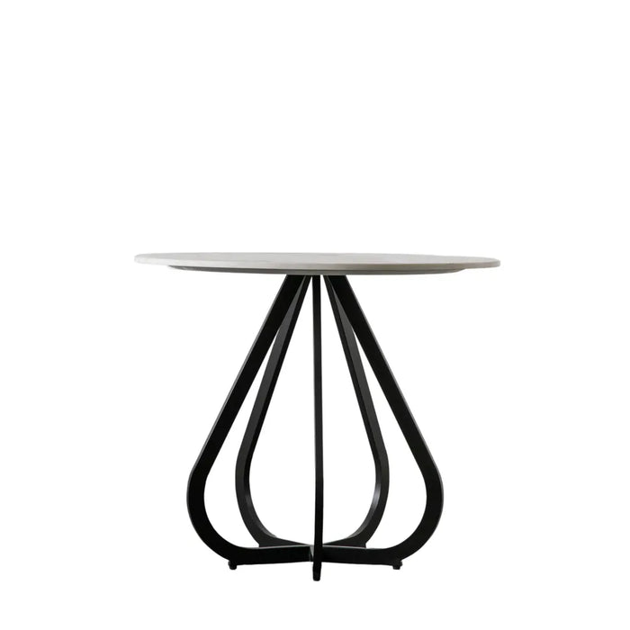 Moorgate 90cm Dining Table Black