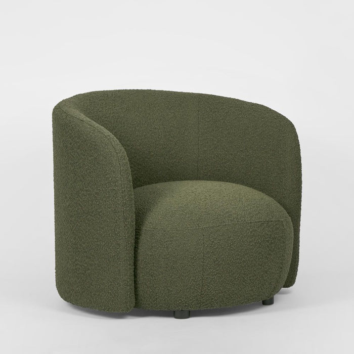 Olive Cleo Boucle Chair