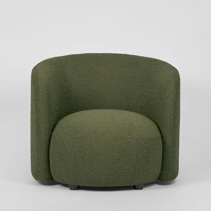 Olive Cleo Boucle Chair