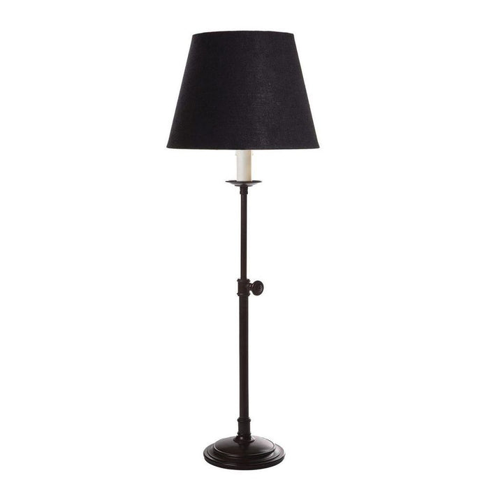 Davenport Table Lamp Base Black- Base Only