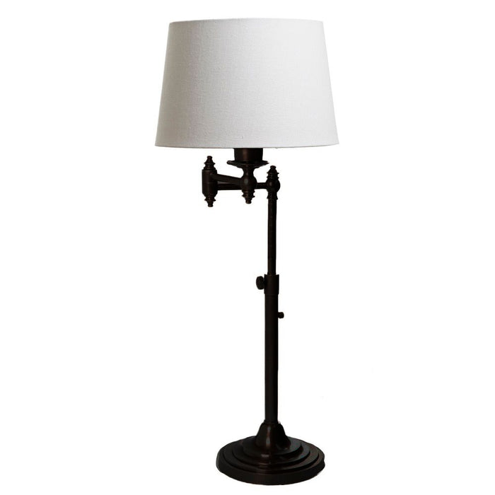 Macleay Swing Arm Table Lamp Base Black- Base Only