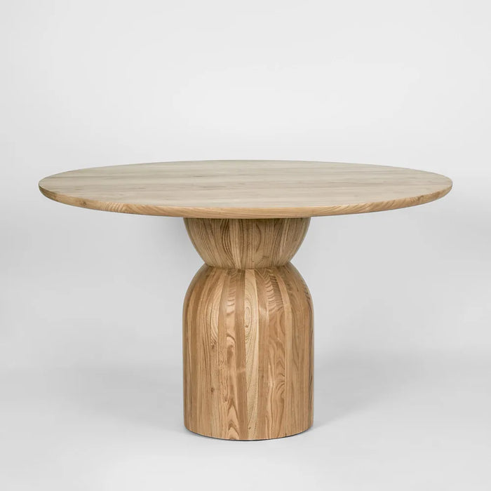 Olive 120cm Round Dining Table Natural