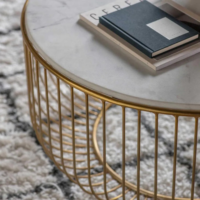 Riley 80cm Round Coffee Table