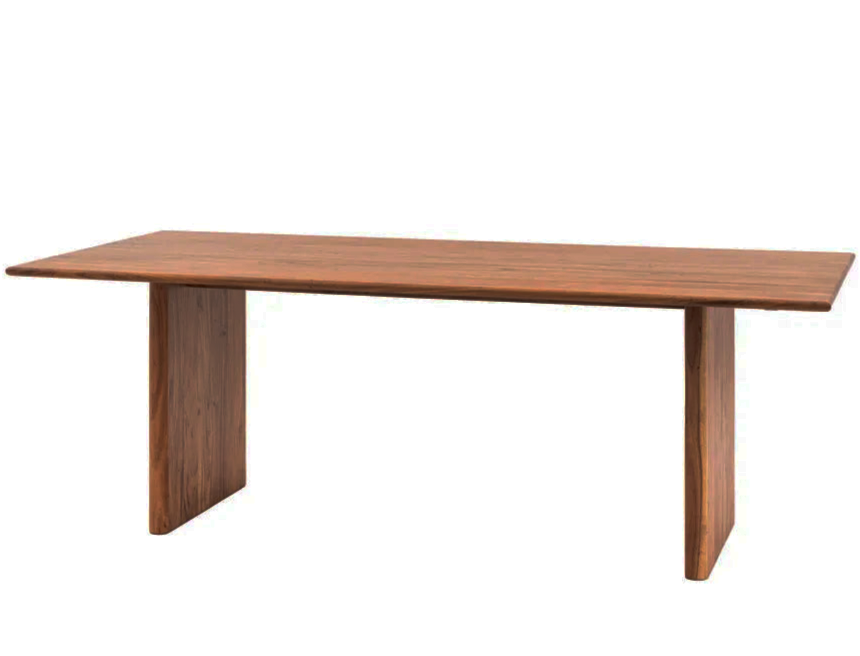Borden 2.2m Solid Timber Dining Table