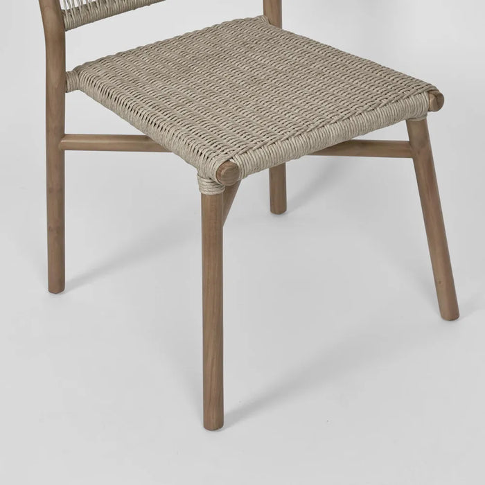 Wategos Natural Outdoor Teak Dining Chair