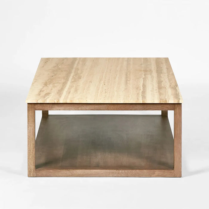 Denver 1.2m Travertine Coffee Table