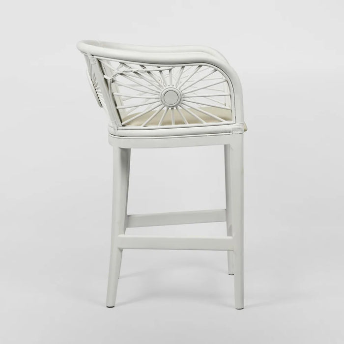 White Solstice Counter Stool