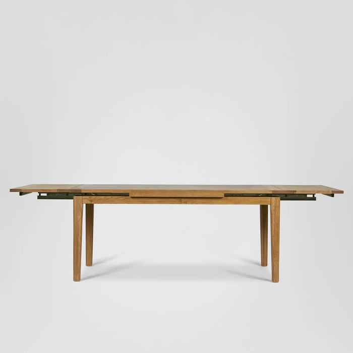 Barrosa Extendable Hamptons Dining Table Oak Wood