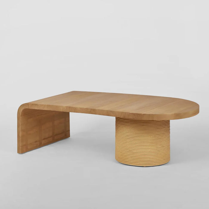 Natural Leo Coffee Table 130cm