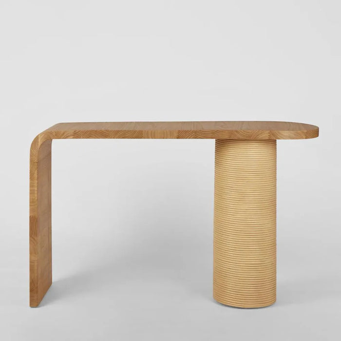 Rock 1.4m Hallway Console Table - Natural