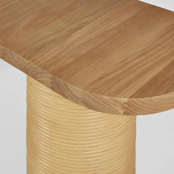 Rock 1.4m Hallway Console Table - Natural