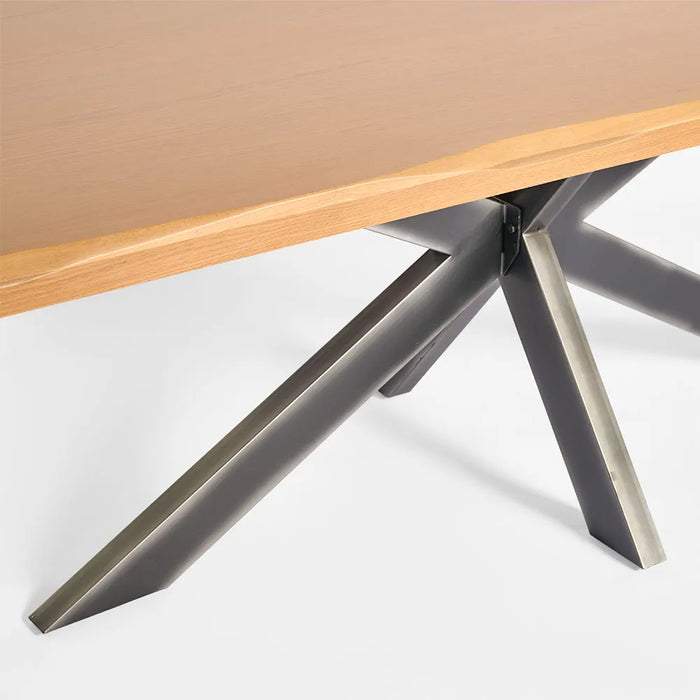 Wainscott Dining Table Brushed Ash 240cm