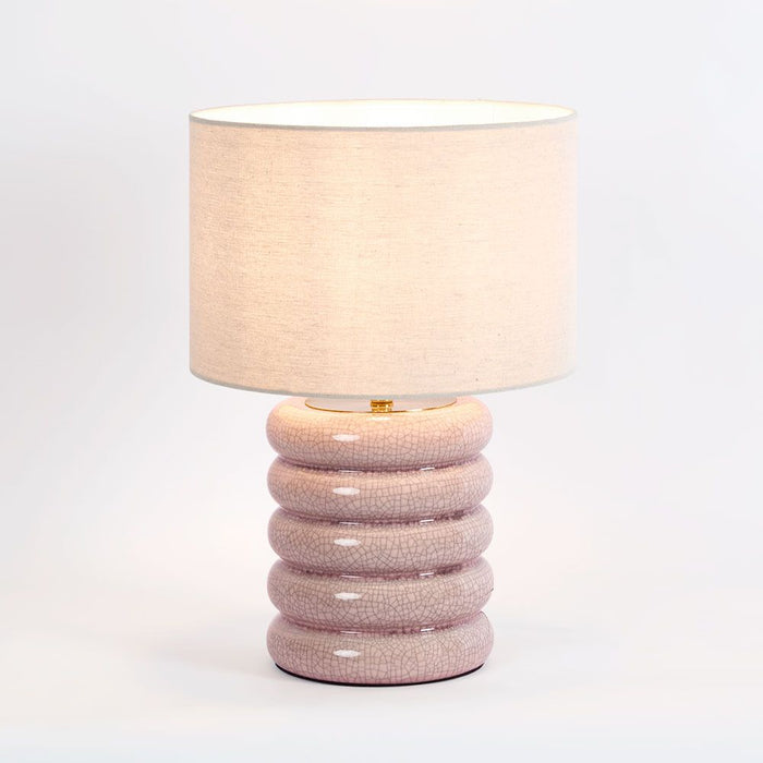 Bentley Taupe Table  Lamp & Linen Shade