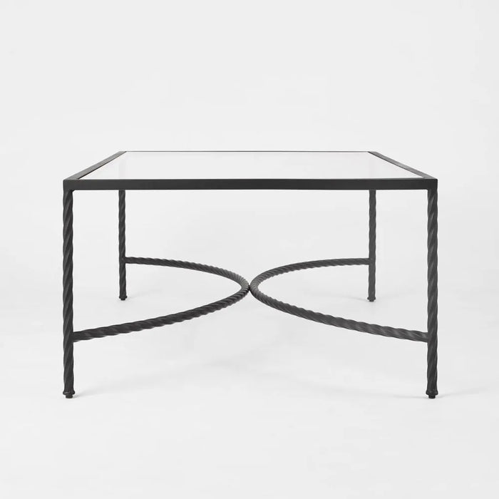 Palais 1.25m Rectangular Coffee Table - Black