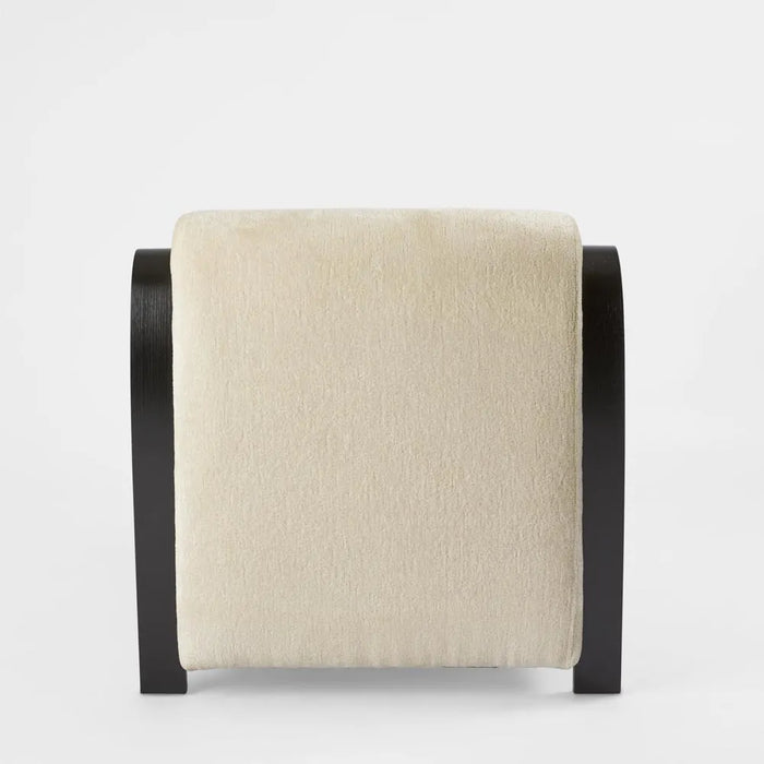 Apollo Armchair - Black and Ivory