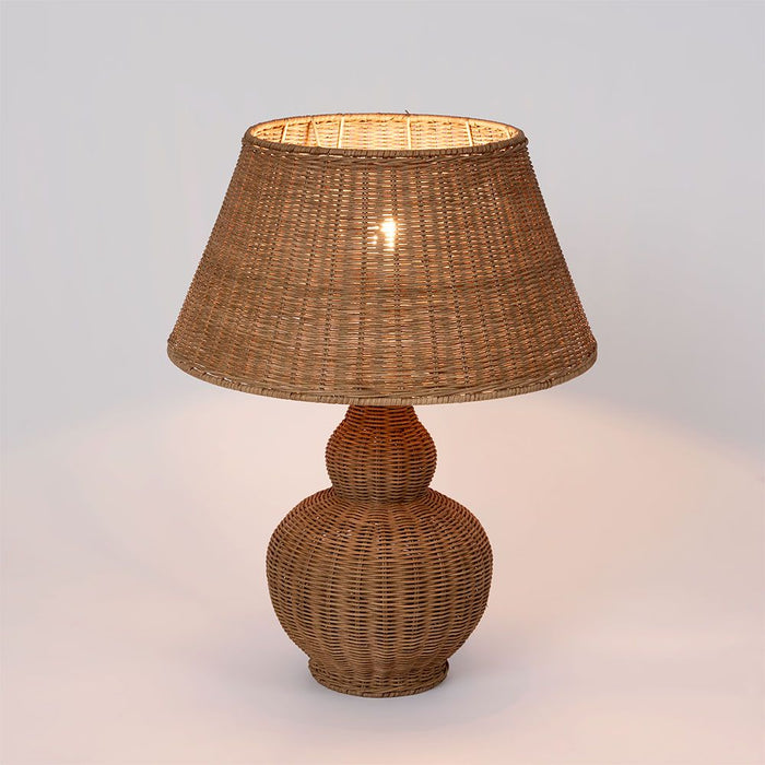 Long Island Rattan Table Lamp