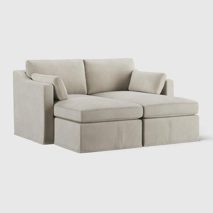 Clovelly Double Chaise Daybed Natural