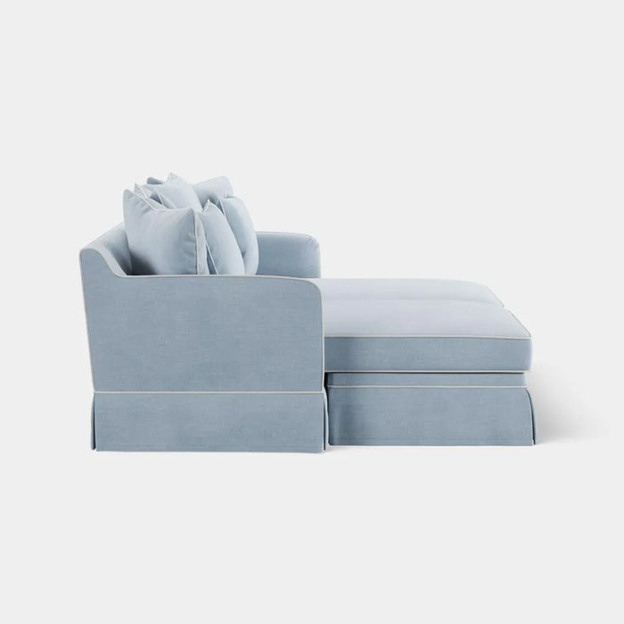 Norwood Double Chaise Daybed, beach