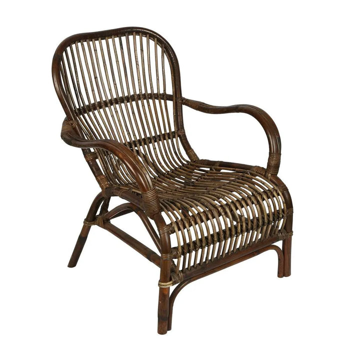 Seville Rattan Armchair - Antique