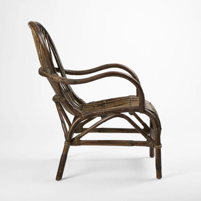 Seville Rattan Armchair - Antique