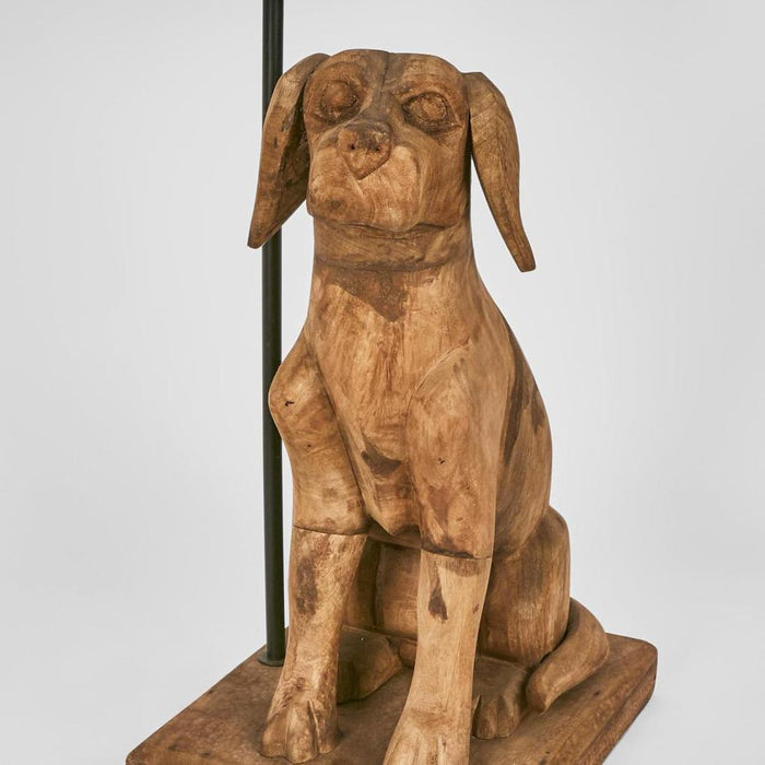 Thelma Table Lamp Base Dark Natural- Base Only