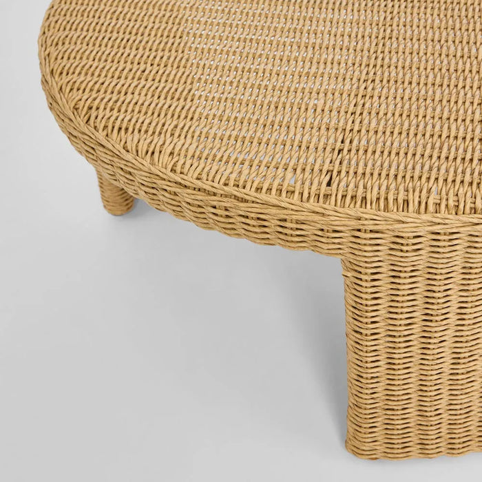 Cassius Outdoor Coffee Tables Nest of 2 - Natural