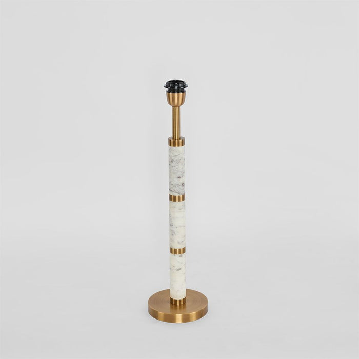 St Germain Table Lamp Base White - Base Only