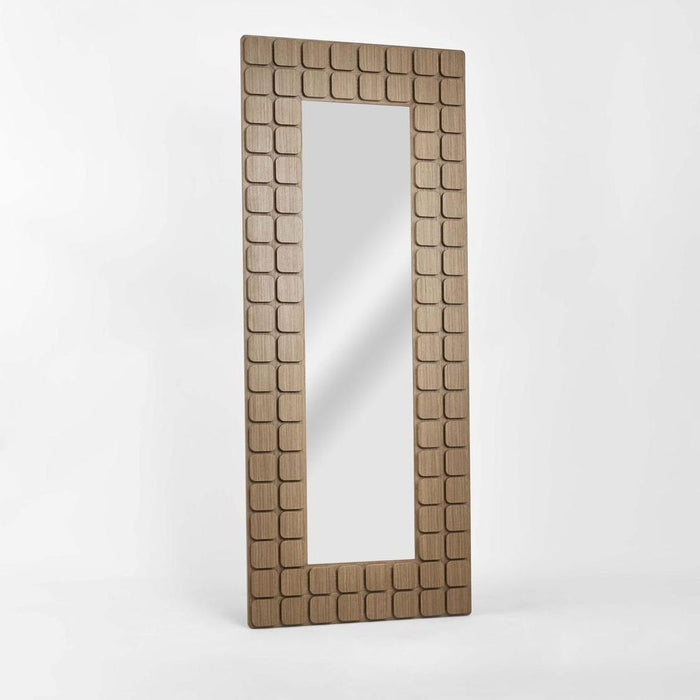 Porto Walnut Floor Mirror