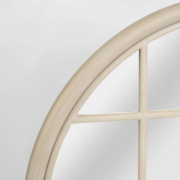 Hamptons Round Mirror 120 x 120cm Natural