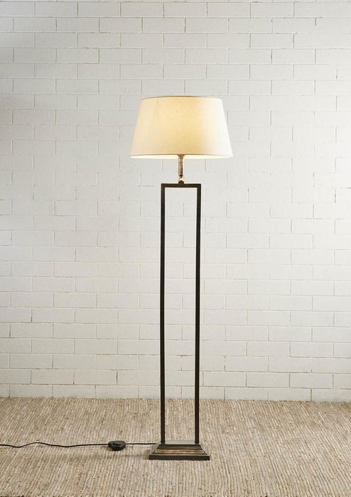 Hamilton Floor Lamp Antique Silver