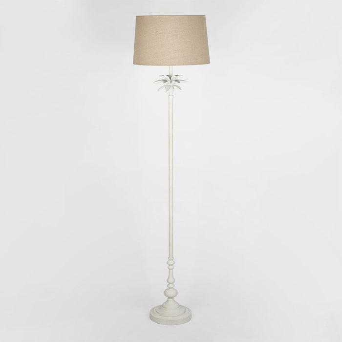 Casablanca Floor Lamp Base White- Base Only