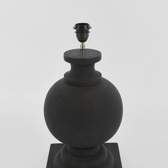 Coach Table Lamp Base Black- Base Only