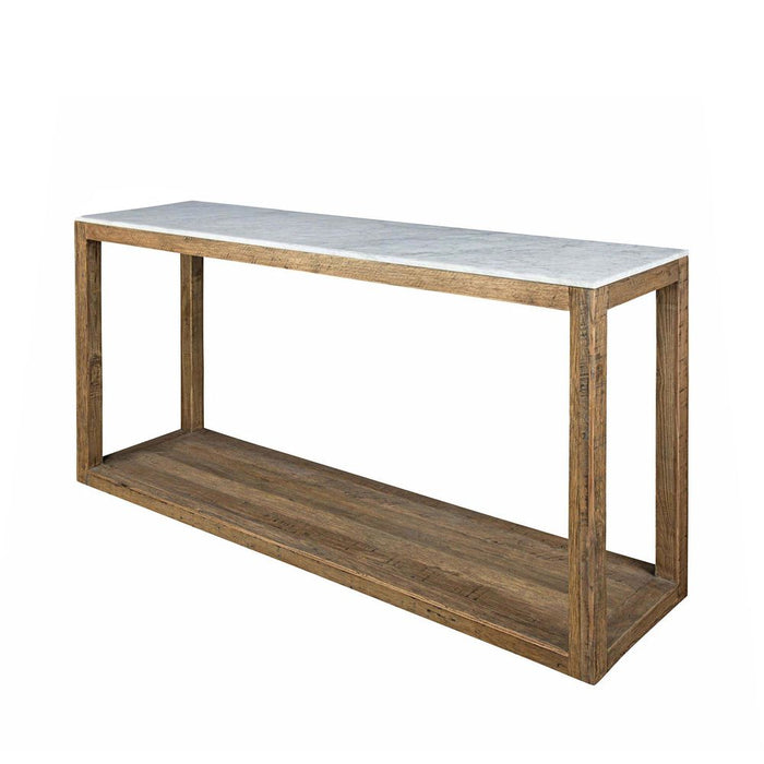 Delburn Oak Timber Console Hallway Table