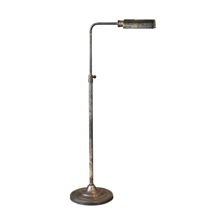 Brooklyn Floor Lamp Antique Silver