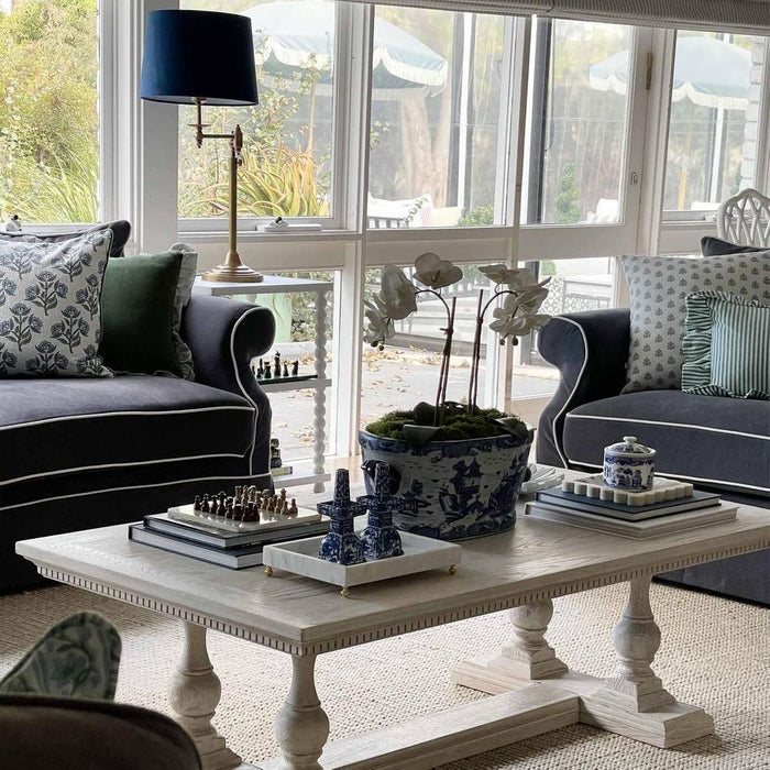 Macleay Swing Arm Table Lamp Base Antique Brass- Base Only