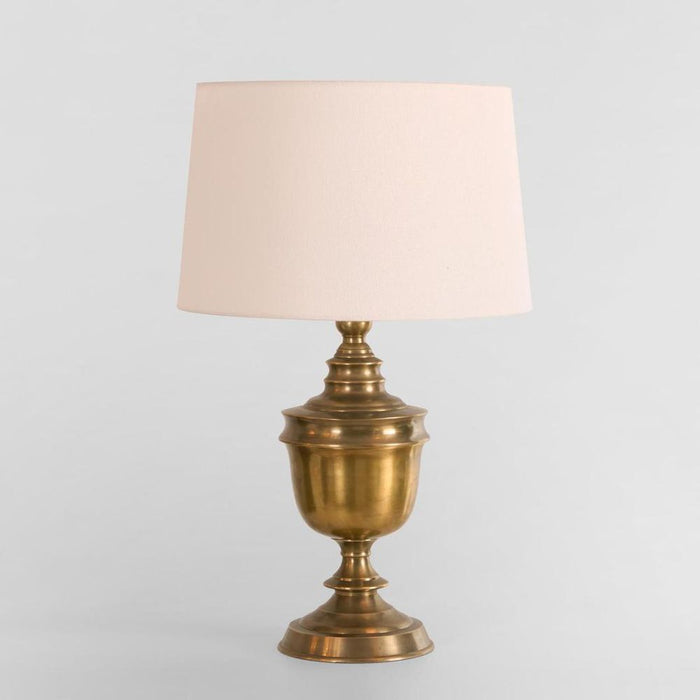 Sheffield Table Lamp Base Antique Brass- Base Only
