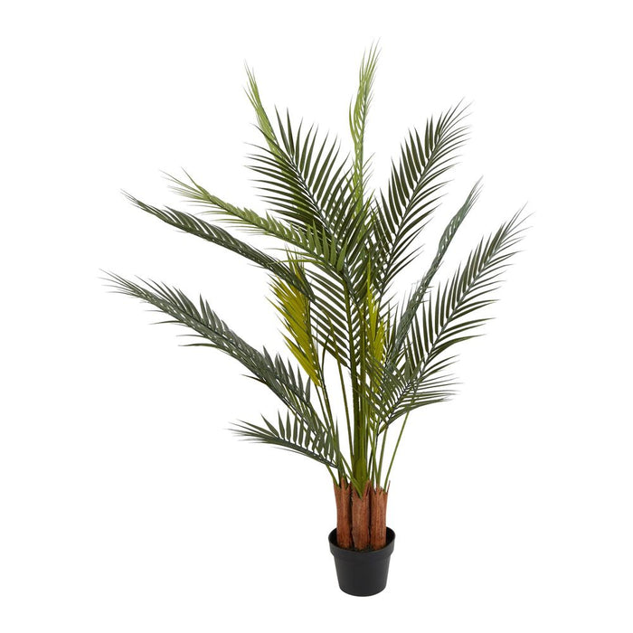 Palm Tree Real Touch 3 Branches 18 Leaves in Pot 1.4m