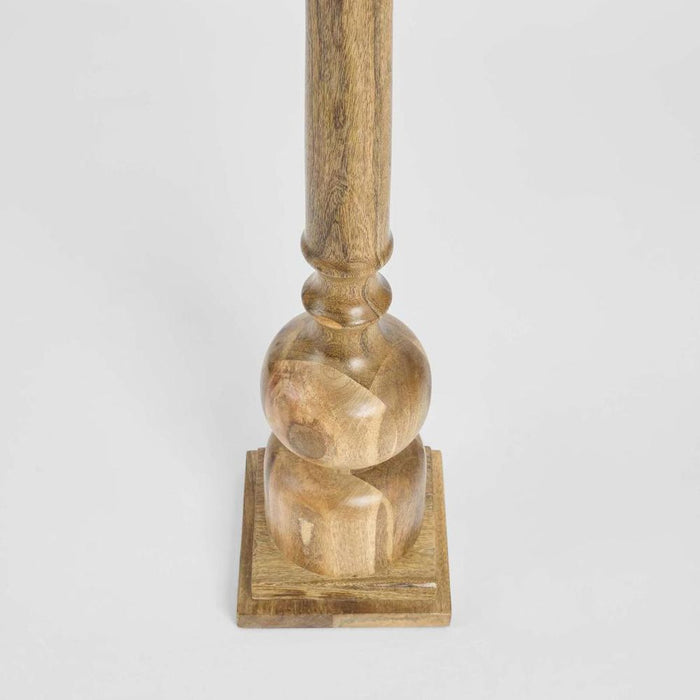 Rook Floor Lamp Base Large Natural- Base Only