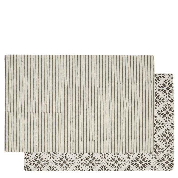 Cyra Reversible Cotton Placemat Set of 4