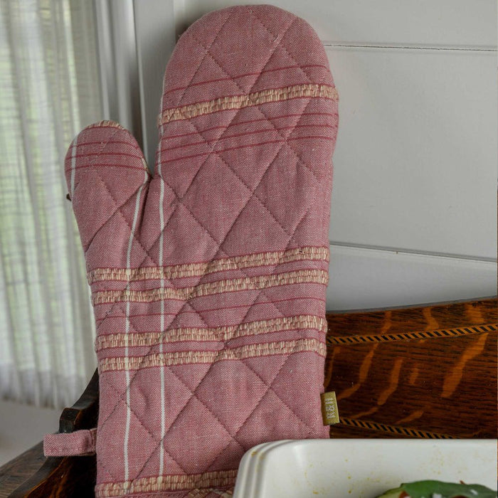 Textured Check Oven Glove