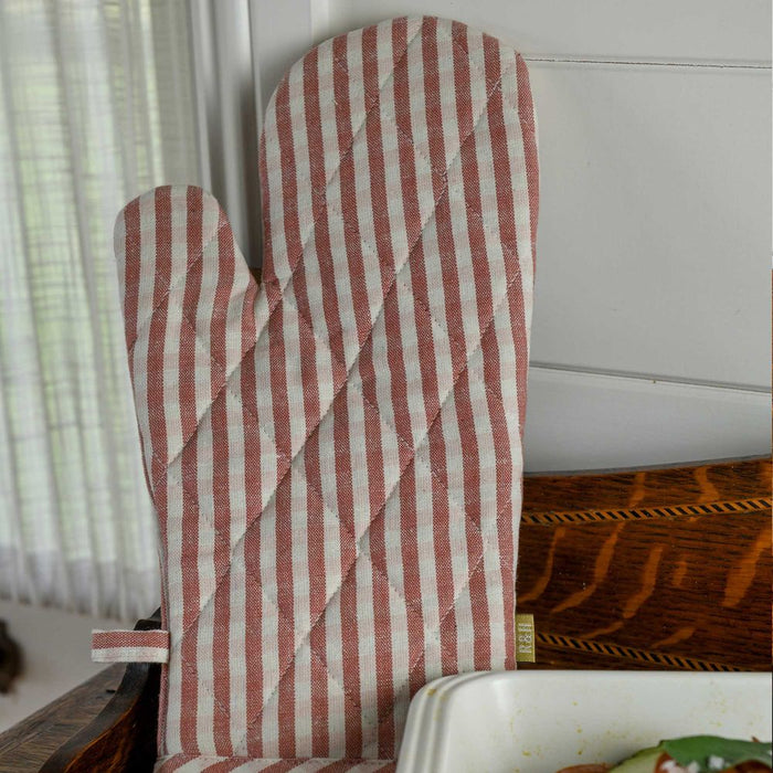 Gingham Oven Glove