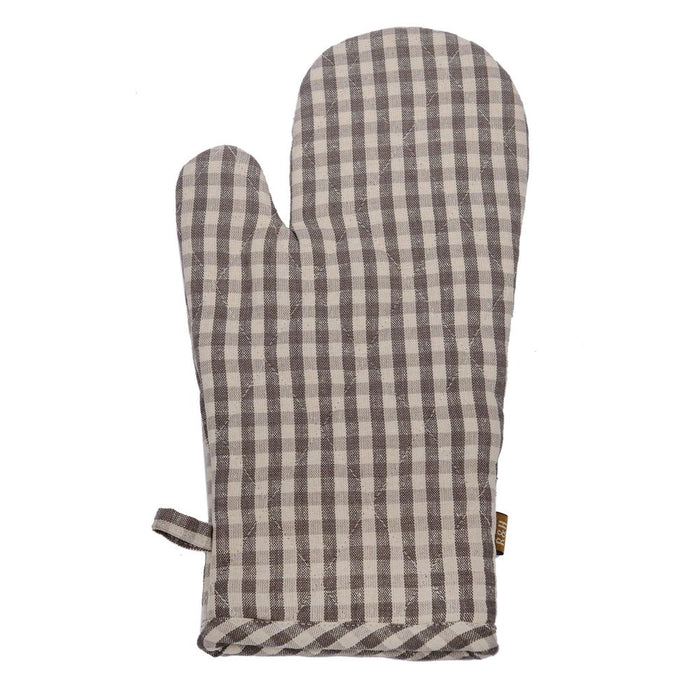 Gingham Oven Glove