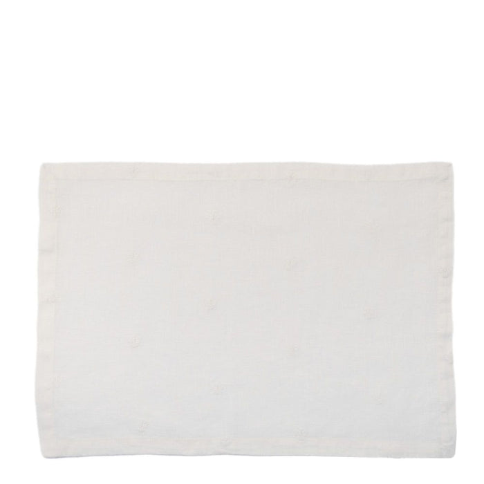 Mason Bee Linen Placemat Milk