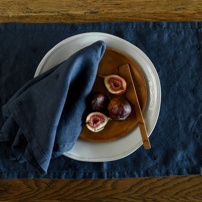 Mason Bee Linen Placemat Milk