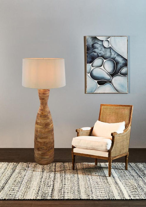 Esraj Floor Lamp Base Natural- Base Only